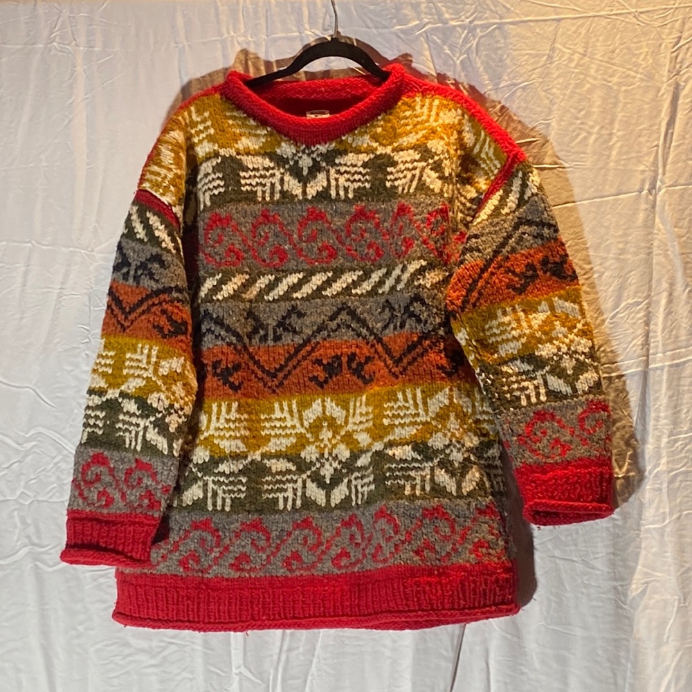 Vintage Signature Import Wool Sweater